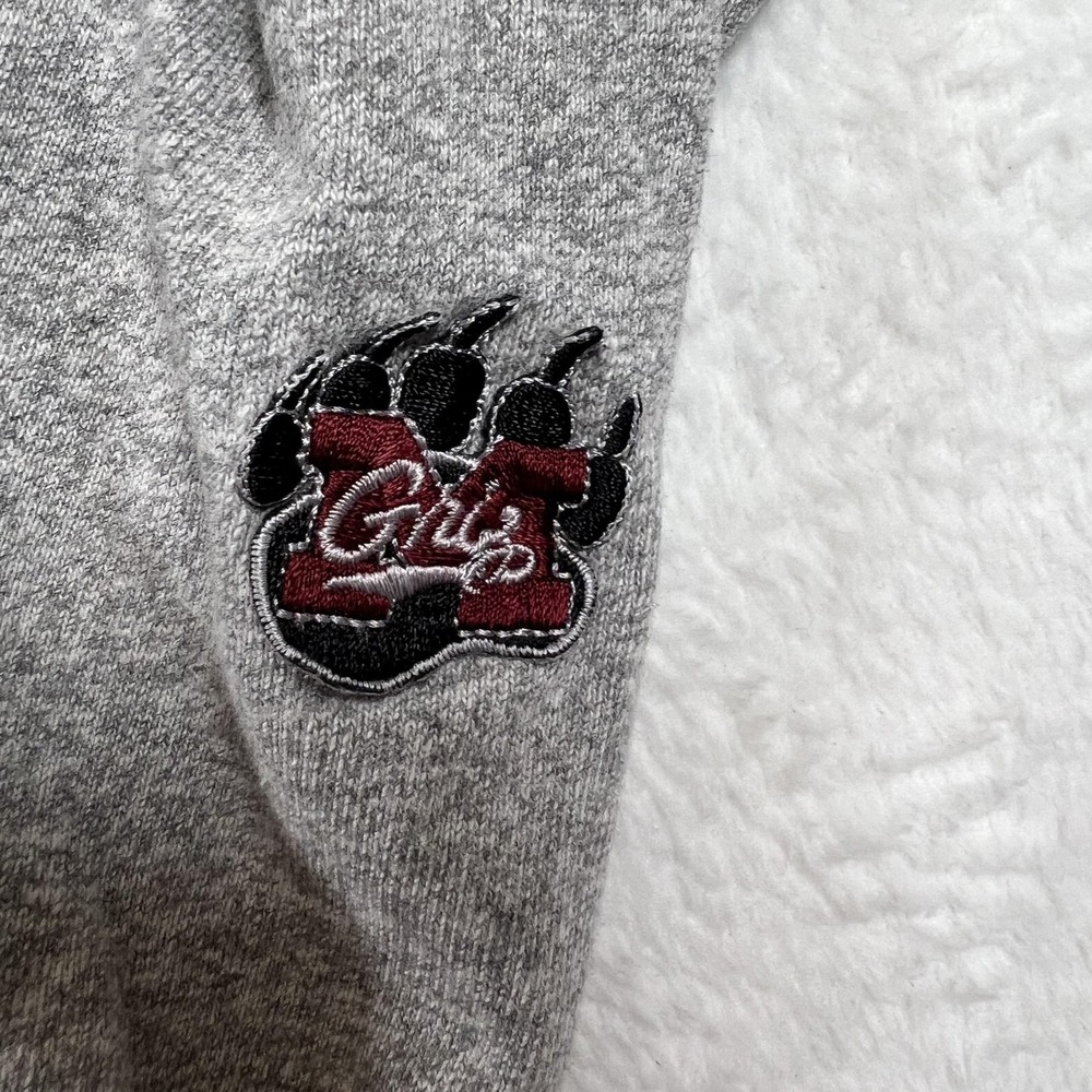 Montana Grizzlies Vintage Shirt Mens L Gray‎ Long Sleeve Football single stitch - Picture 4 of 8